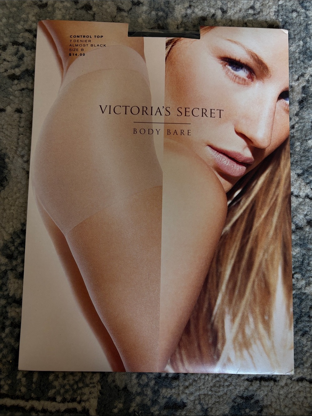 Victoria's Secret Nude Sheer Body Bare Control Top Pantyhose